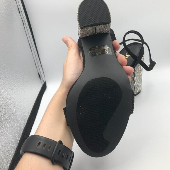 Olivia Ferguson Rhinestone High Heels Size 6.5 (Brand New) - Picture 8 of 8